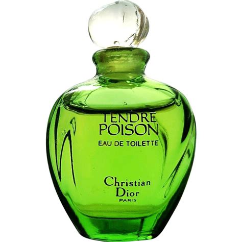 poison tendre christian dior|Christian Dior poison green bottle.